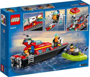 Picture of Lego City Fire Rescue Boat (60373)