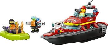 Picture of Lego City Fire Rescue Boat (60373)