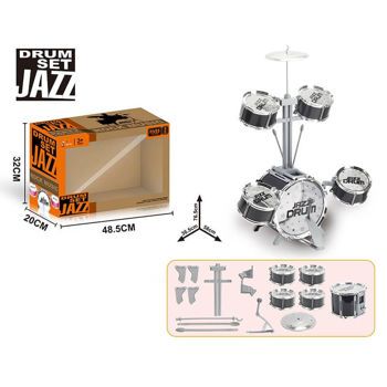 Picture of Zita Toys Drums Με 5 Τύμπανα και Αξεσουάρ