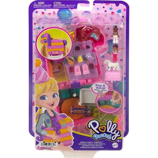 Picture of  Polly Pocket  Pinata Fiesta Party Compact  (HKV32)
