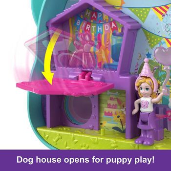 Picture of  Polly Pocket  Doggy Birthday Bash Compact (HKV30)