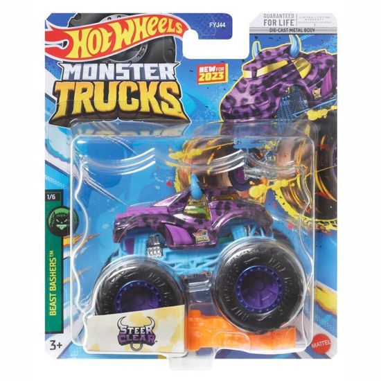 Picture of Mattel Hot Wheels Όχημα Monster Truck Steer Clear (HLR86)