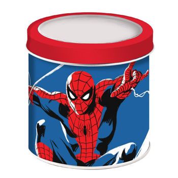 Picture of Spiderman Ρολόϊ Χειρός Σιλικόνης Αναλογικό Με Μεταλλικό Κουτί