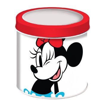 Picture of Minnie Mouse Ρολόϊ Χειρός Σιλικόνης Αναλογικό Με Μεταλλικό Κουτί