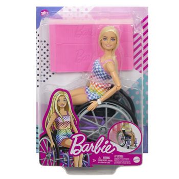 Picture of Barbie Fashionistas Με Αναπηρικό Αμαξίδιο Blonde (HJT13)