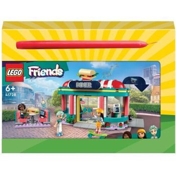 Picture of Παιχνιδολαμπάδα Lego Friends Εστιατόριο Στο Κέντρο Της Χάρτλεϊκ (41728)
