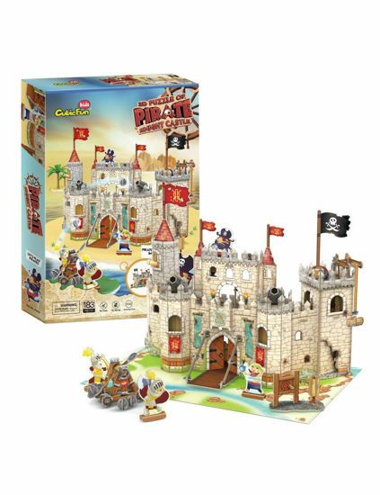 Picture of Cubic Fun 3D Puzzle Pirate Knight Castle 183τεμ.