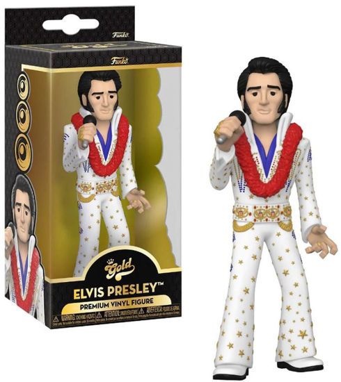 Picture of Funko Pop! Gold Elvis Presley Premium Vinyl Figure