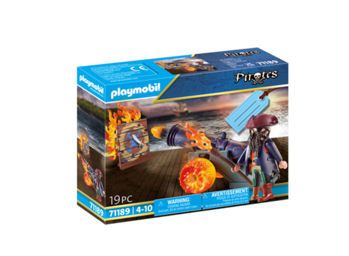 Picture of Playmobil Pirates Πειρατής Με Κανόνι (71189)