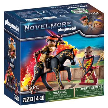 Picture of Playmobil Novelmore Raiders & Άλογο Της Φωτιάς (71213)