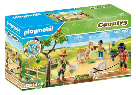 Picture of Playmobil Country Βόλτα Στην Εξοχή Αλπακά (71251)