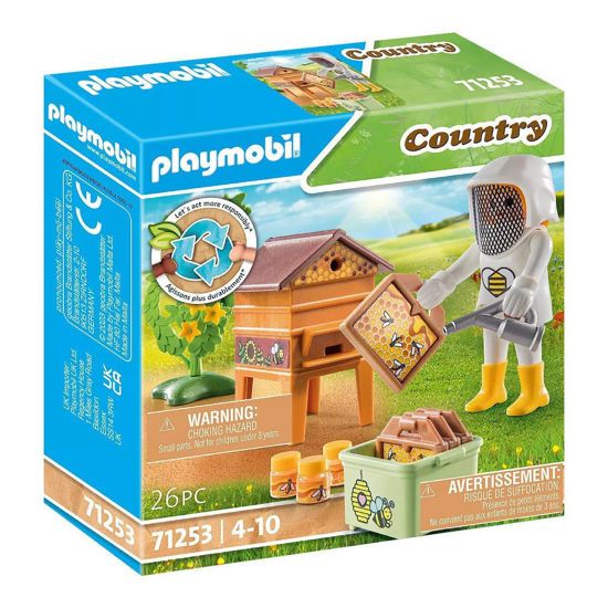 Picture of Playmobil Country Μελισσοκόμος Με Κηρήθρες (71253)