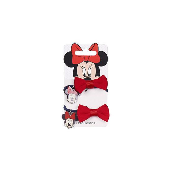 Picture of Disney Minnie Mouse Λαστιχάκια Μαλλιών Κόκκινα 2τεμ.