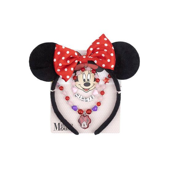Picture of Disney Minnie Mouse Παιδικό Σετ Κοσμημάτων Με Στέκα 3τεμ