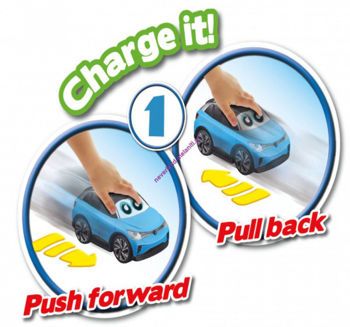 Picture of Bburago Junior Παιδικό Αυτοκινητάκι Volkswagen Charge Go Μπλε