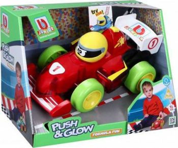 Picture of Bburago Junior Push And Glow Formula 1 Fun Κόκκινη Με Φως και Ήχο (16/89021)
