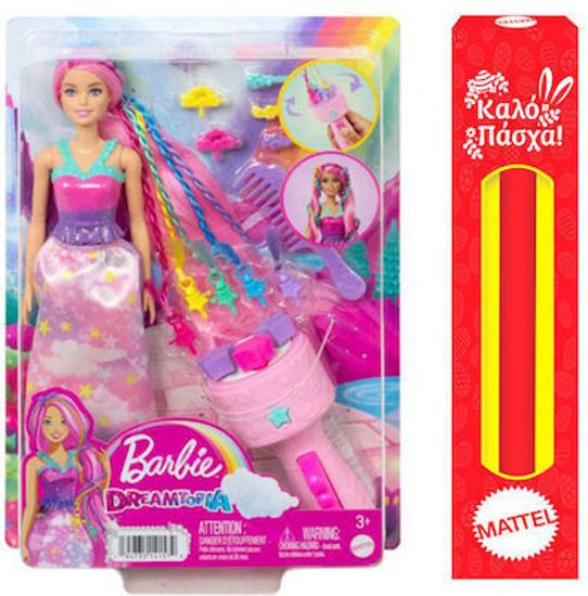 Picture of Παιχνιδολαμπάδα Barbie Dreamtopia Πριγκίπισσα Ονειρικά Μαλλιά (HNJ06)