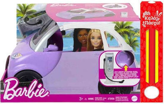 Picture of Παιχνιδολαμπάδα Barbie Το Ηλεκτρικό Αυτοκίνητο Tης Barbie (HJV36)
