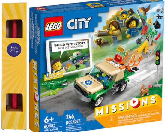 Picture of Παιχνιδολαμπάδα Lego City Wild Animal Rescue Missions (60353)