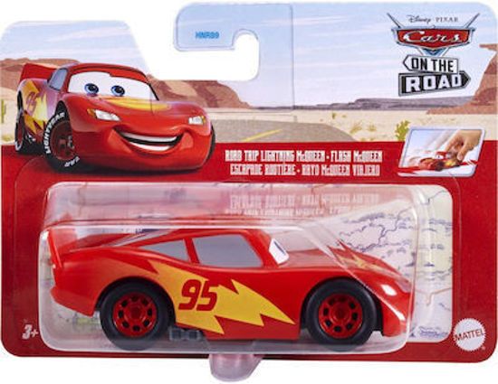 Picture of Mattel Cars Αυτοκινητάκια Pullback Lightning Mcqueen 1:43 (HGL52)