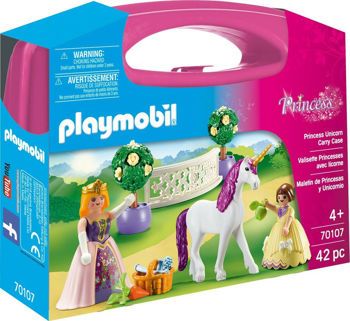 Picture of Playmobil Princes Maxi Βαλιτσάκι Πριγκίπισσα Με Άλογο (70107)