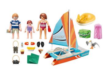 Picture of Playmobil Family Fun Καταμαράν (71043)