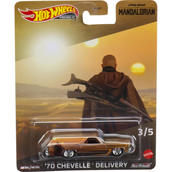 Picture of Hot Wheels Premium 2023 Star Wars The Mandalorian Concept '70 Chevelle Delivery' 1:64
