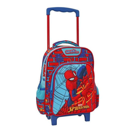 Picture of Must Σχολική Τσάντα Τρόλεϊ Νηπιαγωγείου Spiderman