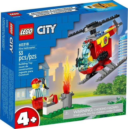 Picture of Lego City Fire Helicopter  (60318)