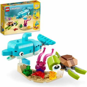 Picture of Lego Creator 3-in-1 Dolphin & Turtle (31128)