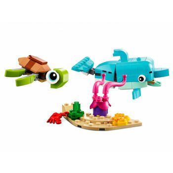 Picture of Lego Creator 3-in-1 Dolphin & Turtle (31128)