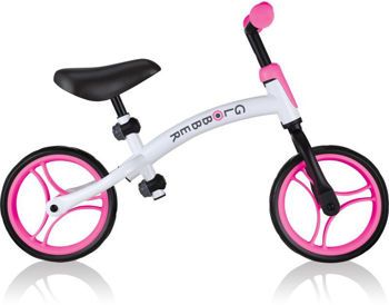 Picture of Globber Ποδήλατο Ισορροπίας Go Bike White-Neon Pink