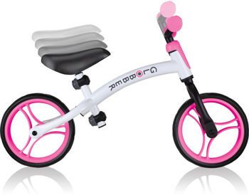 Picture of Globber Ποδήλατο Ισορροπίας Go Bike White-Neon Pink