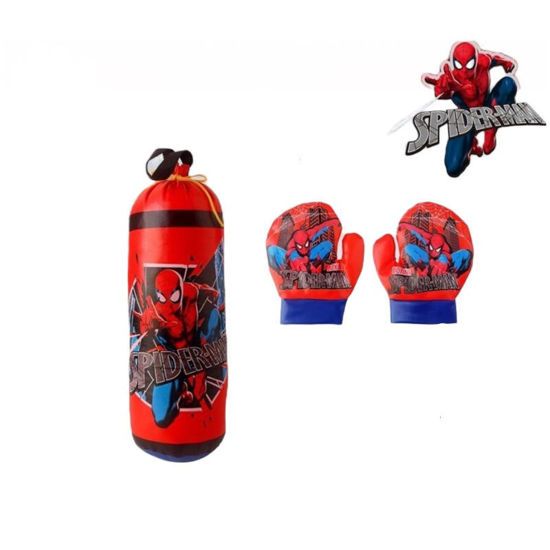 Picture of Σετ Σάκος Μποξ Με Γάντια Spiderman Κόκκινος