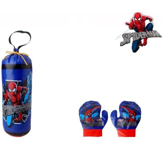 Picture of Σετ Σάκος Μποξ Με Γάντια Spiderman Μπλε