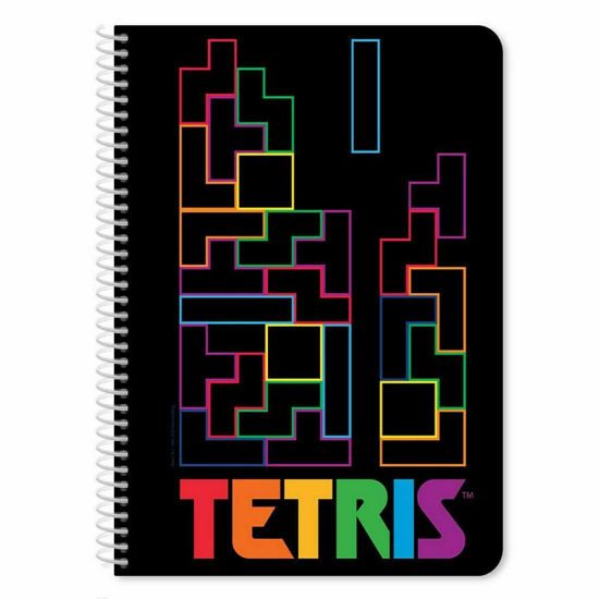 Picture of Τετράδιο Σπιράλ A4 Tetris 2 Θεμάτων 60φ. (21x29εκ.)