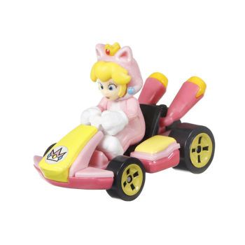Picture of Mattel Hot Wheels Αυτοκινητάκια Mario Kart Cat Peach (GRN13)