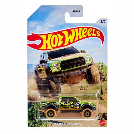 Picture of Hot Wheels Off Road 17 Ford F-150 Raptor 4X4 Baja 1:64
