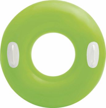 Picture of Intex Παιδικό Σωσίβιο Κουλούρα με Χειρολαβές Hi-Gloss Πράσινο 76εκ.