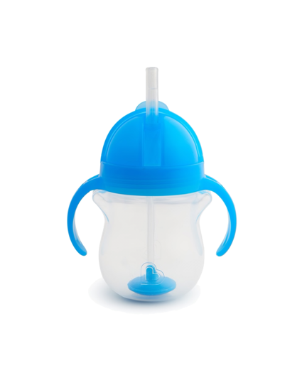 Picture of Munchkin Tip & Sip Cup Μπλε Παιδικό Κύπελλο Με Ενσωματωμένο Καλαμάκι