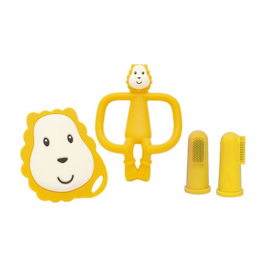 Picture of Matchstick Monkey Teething Starter Set Lion Σετ Περιποίησης Δοντιών
