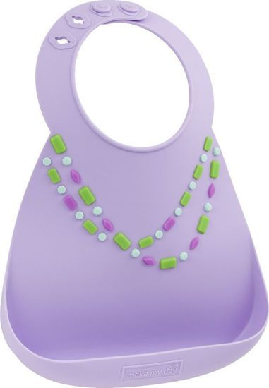 Picture of Make My Day Baby Bib Σαλιάρα Σιλικόνης Jewels