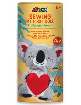 Picture of Avenir Κεντήματα Sewing Doll Koala With Heart