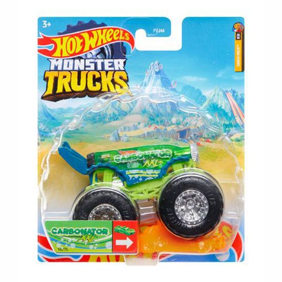 Picture of Mattel Hot Wheels Όχημα Monster Truck Carbonator XXL