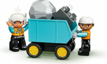 Picture of Lego Duplo Truck & Tracked Excavator 20τεμ. (10931)