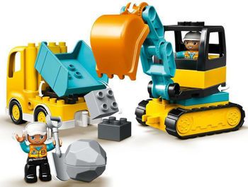 Picture of Lego Duplo Truck & Tracked Excavator 20τεμ. (10931)