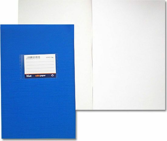 Picture of Salko Paper Τετράδιο Πλαστικό Λευκό Β5 50 Φύλλων Μπλε