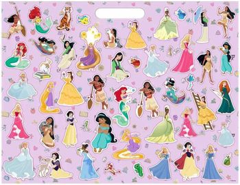 Picture of Disney Princess Μπλοκ Χρωματισμού με Αυτοκόλλητα και 3 Κηρομπογιές 40φ.