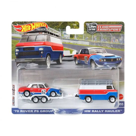 Picture of Hot Wheels Νταλίκα Mε Αυτοκινιτάκι '70 Rover P6 Group 2 - HW Rally Hauler'