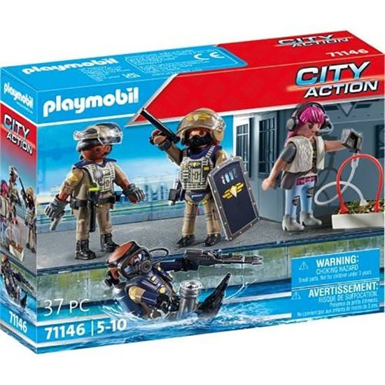 Picture of Playmobil City Action Ομάδα Ειδικών Δυνάμεων (71146)